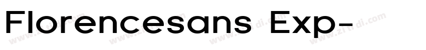 Florencesans Exp字体转换